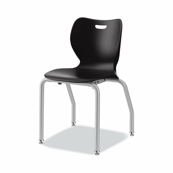 Seatsolutions Onyx Seat  SmartLink Four-Leg Chair, Black - 4 Count SE3215613